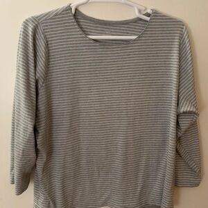 CJ Banks women’s top with stripes size 3X